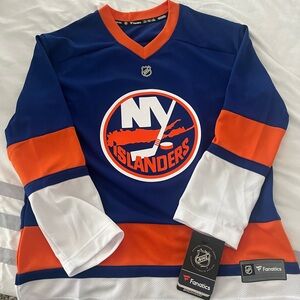 Fanatics New York Islanders Blue and Orange Jersey